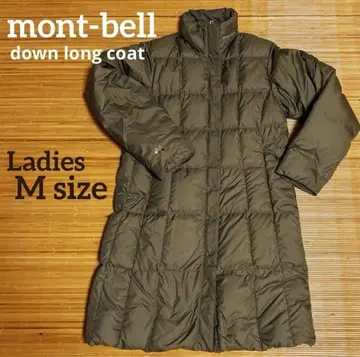mont-bell 여성용 M 사이즈 다운 롱 코트