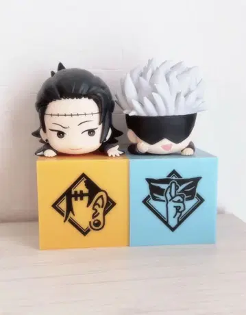 주술회전 게토 스구루 고죠 사토루 미니 피규어