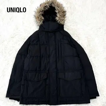 [UNIQLO] 유니클로 다운 자켓 블랙 XL 다운 80%