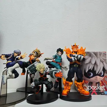 히로아카 피규어 6세트 바쿠고 토도로키 미도리야 엔데버