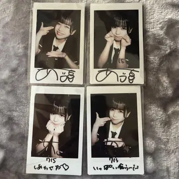 코코로하나 리리 생일 기념 아이스 폴라로이드