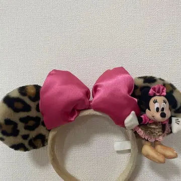 미니 마우스 레오파드 무늬 머리띠