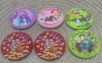 디즈니 자수 캔뱃지 5세트