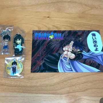 페어리 테일 FAIRYTAIL 제레프 아크릴 키링 캔뱃지