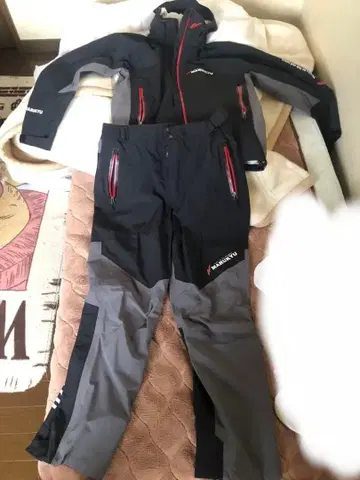 MARUKYU 우비 블랙/그레이