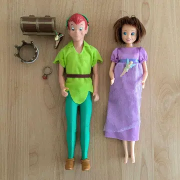 피터팬 제인 인형 세트 정크제품