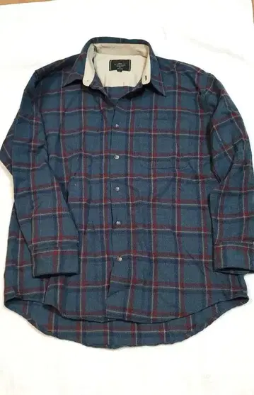 pleasant APW 체크 무늬 긴팔 셔츠 L 사이즈