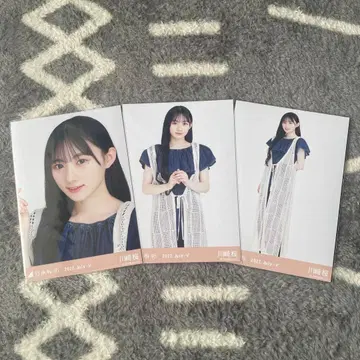 노기자카46 카와사키 사쿠라 메쉬 니트 브로마이드 3종 컴프