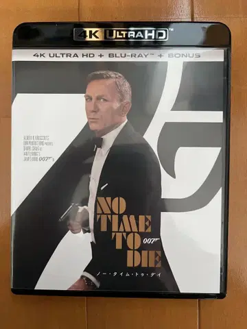 007 노 타임 투 다이 4K ULTRA HD Blu-ray