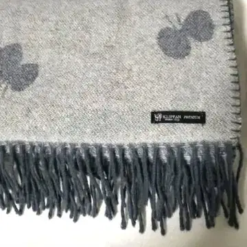 미나 페르호넨 x KLIIPPAN 울 스톨 파랑