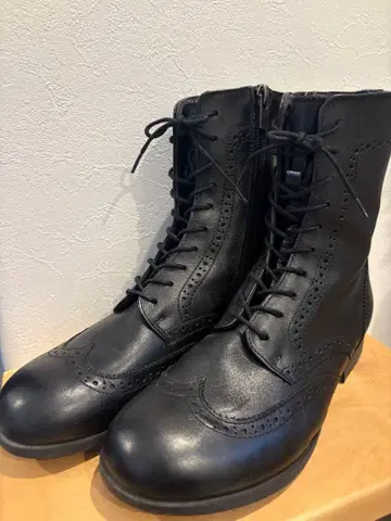 새상품급 버켄스탁 라라미 하이 zip 숏부츠 37/24cm