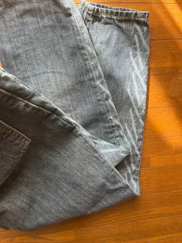 아르마니 익스체인지 스트레이트 레그 데님 팬츠 size25