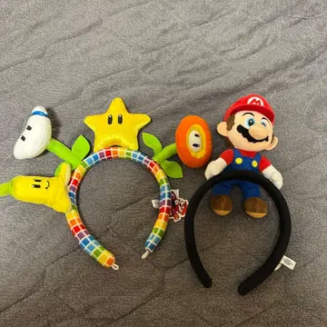 USJ 마리오 머리띠 봉제 인형 즉시 발송 가능합니다.