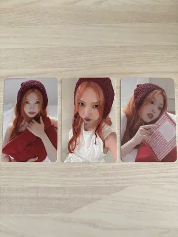 Red Velvet 2026 시즌 그리팅 트레이딩 카드 세트 조이 JOY