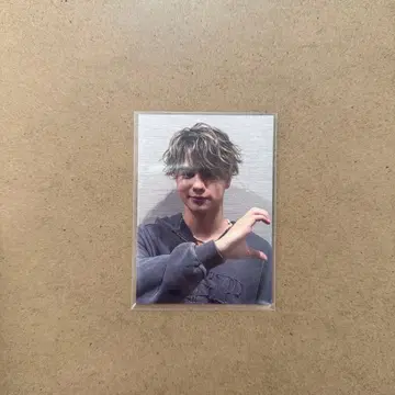 카이누마 류세이 포토 카드 시크릿