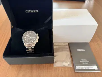 CITIZEN Attesa 손목시계 BY1001-66E 라디오 컨트롤