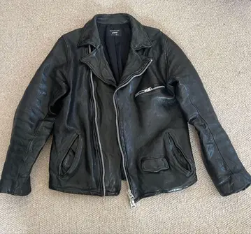 glamb (그램) 가죽 자켓 더블 라이더스 블랙 사이즈 3