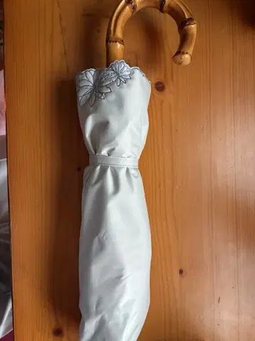 접이식 우산 우천 겸용 대나무 핸들