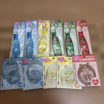 새상품 초레어 산엑스 리락쿠마 스밋코 덕질 홀더 캔뱃지 커버