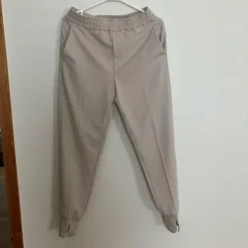 앙피로 조그 팬츠 M 아이보리