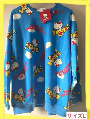 최종 재인하 산리오 헬로키티 트레이닝복 속기모 따뜻한 상의 새상품