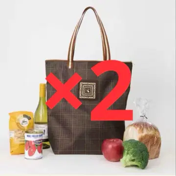 2개 오토나 뮤즈 2월호 미개봉 부록 기노쿠니야 L'ESSAGE 쇼핑백