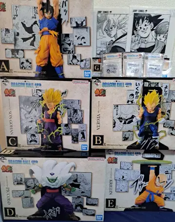 제일복권 드래곤볼 40주년 피규어 일괄 10점 미개봉