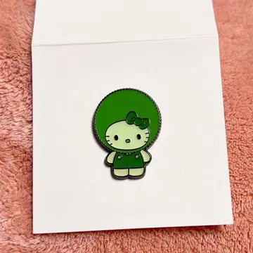 [ 미사용 ] 만박 모키티 마리모 핀 배지