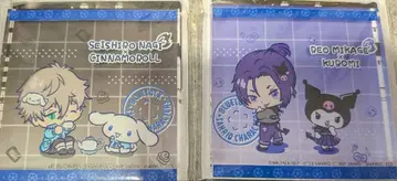 블루 록 나기 세이시로 미카게 레오 아크릴 플레이트 2장 세트