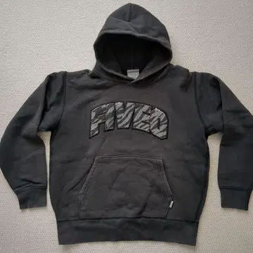 파이브오 다피스 후드 부착 그레이 후드티