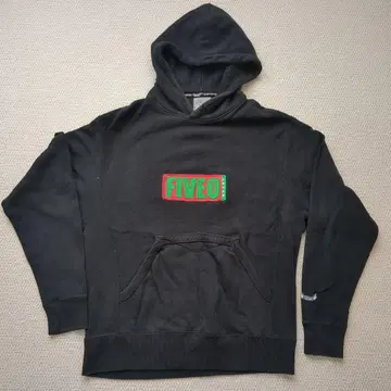 DUPRIES FIVE0 블랙 후드티 M