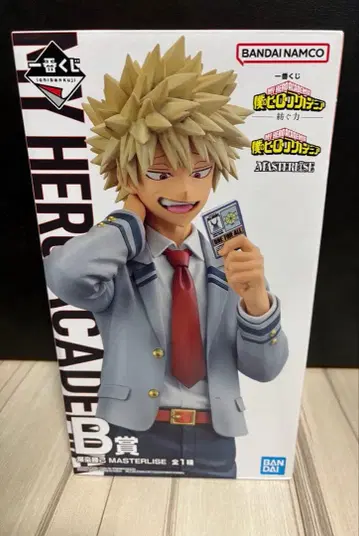 나의 히어로 아카데미아 제일복권 엮어가는 힘 B상 바쿠고 카츠키 피규어
