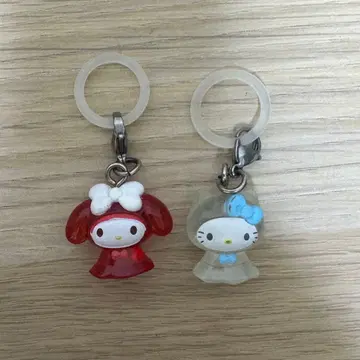 산리오 메지루시 키링 2 키티 마이멜로디