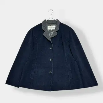 EL MIDAS 엘미다 캐시미어 자켓 네이비 그레이 14