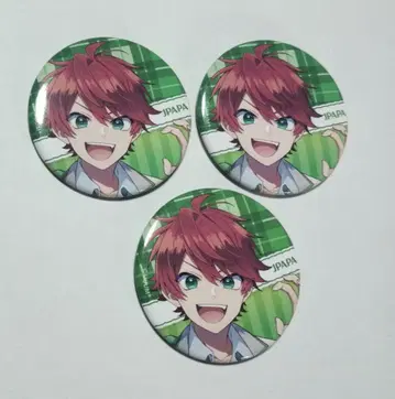 컬러풀피치 쟈파파 파라피치 캔뱃지 3개 세트