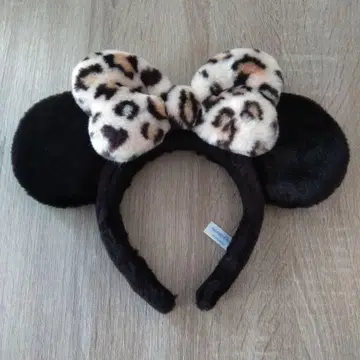 디즈니 레오파드 무늬 머리띠 레오파드 무늬 2025 신상