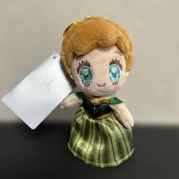 디즈니 안나 플러시 키체인 디즈니 스토어 안나와 눈의 여왕