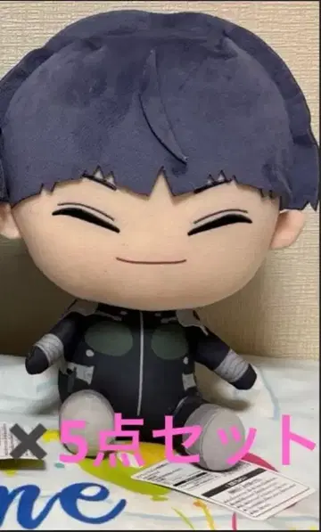 괴수 8호 큐루마루 BIG 봉제 인형 호시나 소시로 5점 세트