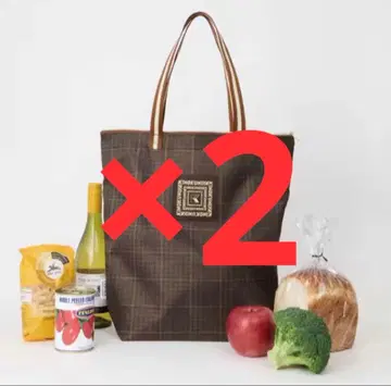 2개 오토나 뮤즈 2월호 미개봉 부록 기노쿠니야 L'ESSAGE 쇼핑백