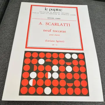A. SCARLATTI neuf toccatas pour clavier