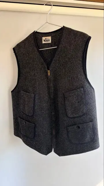 70's 울리치 베스트 울 아웃도어 vintage