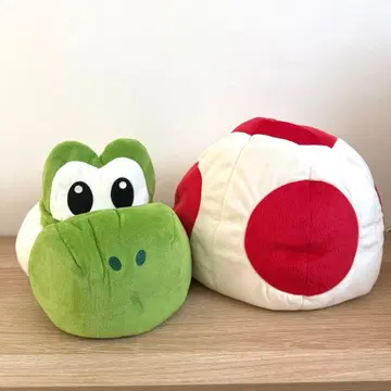 당일 발송 가능!! 유니버셜 요시 키노피오 뒤집어쓰는 모자 모자 마리오