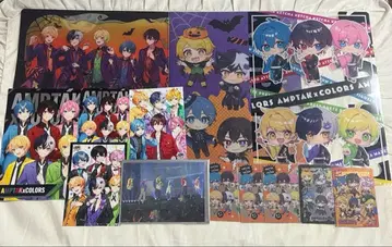 AMPTAK 전원 집합 세트 클리어 파일 카드 브로마이드 클리어 포스터