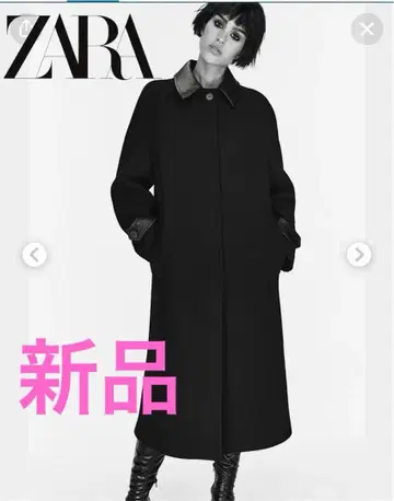 새상품 ZARA ZW COLLECTION MANTECO 울 혼방 코트