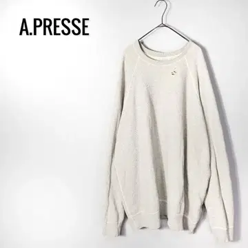 A.PRESSE Vintage Washed Sweat Shirt