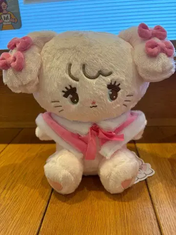 Lil ala mode 꾸미기 판초 봉제 인형 캐미 mikko