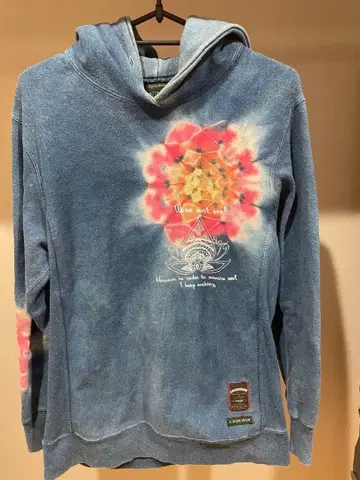 A Hope Hemp 염색 헴프 맨투맨 후드티