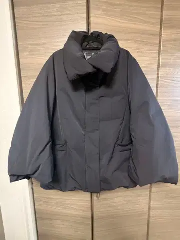 UNIQLO+j 하이브리드 다운 자켓 블랙 XL