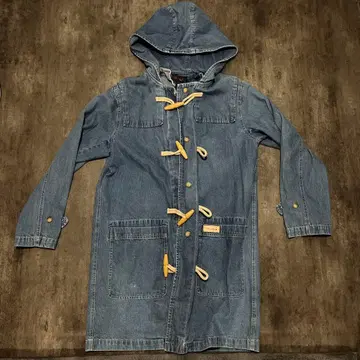 Denim&Co 데님 더플 코트
