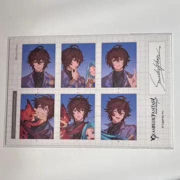 그래페스 2025 증명사진풍 스티커 샌달폰